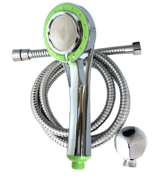 3 function hand shower hose connector set